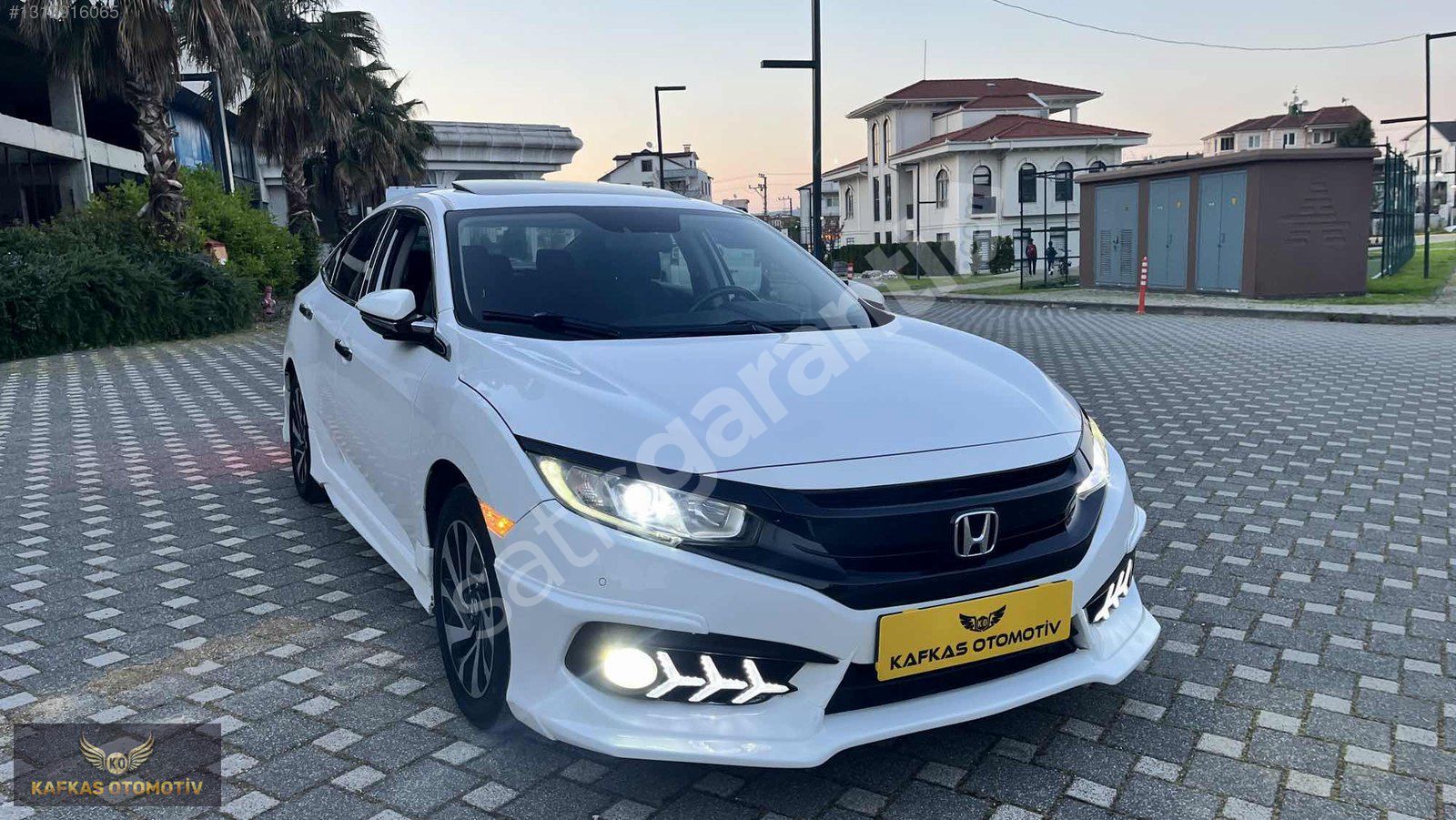 2016 HONDA CİVİC HATASIZ BOYASIZ 126.000 KM OTOMATIK SANRUF LPG
