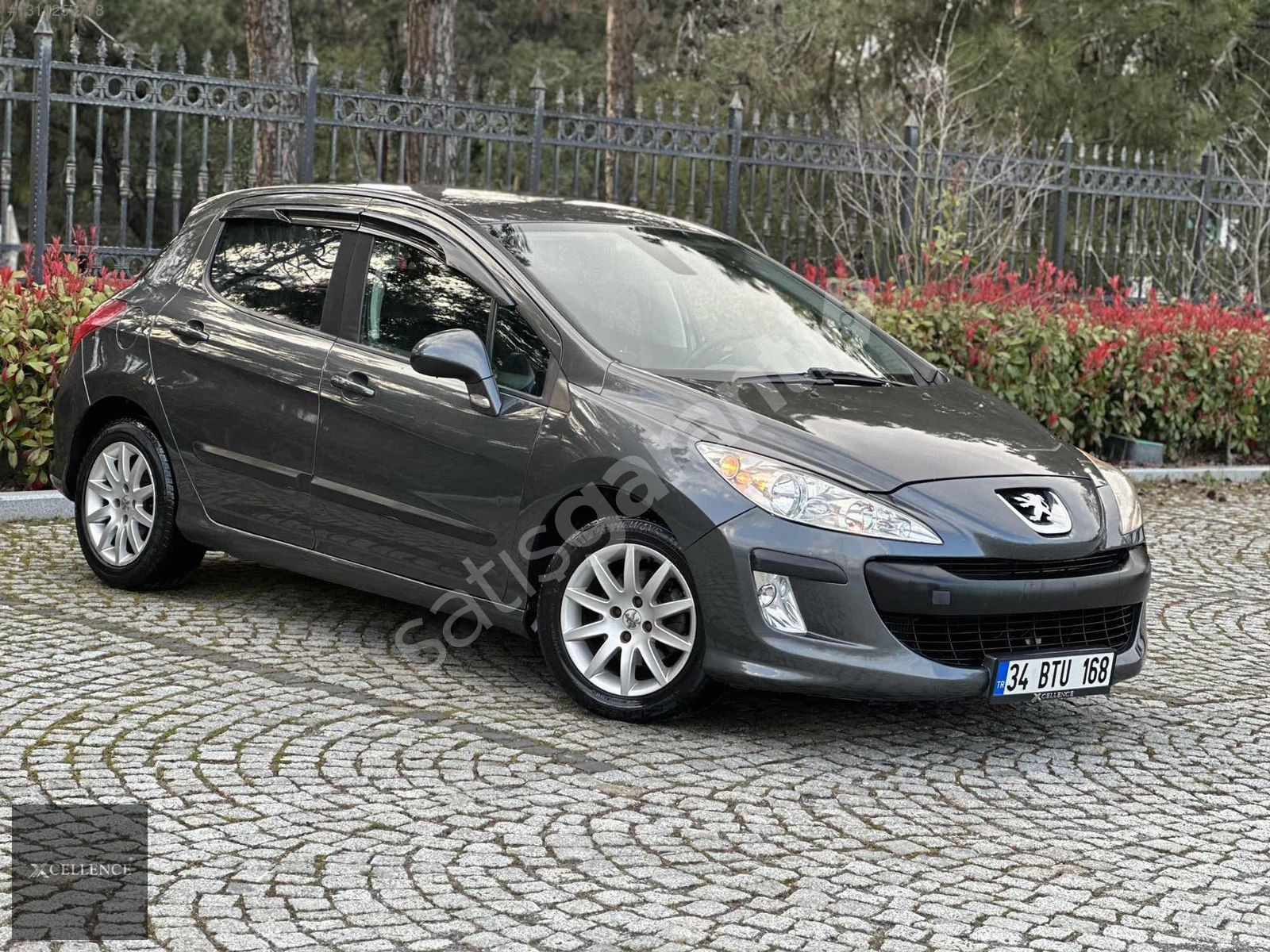-2010-PEUGEOT 308-1.6 HDI-OTOMATİK-DİZEL-112 HP-DEĞİŞENSİZ-TEMİZ
