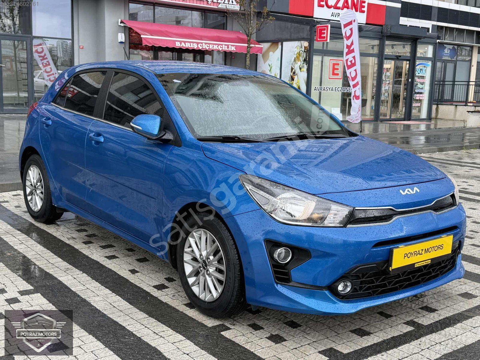 POYRAZ MOTORS'DAN KİA RİO ELEGANCE LANSMAN RENK DEĞİŞENSİZ ORJ