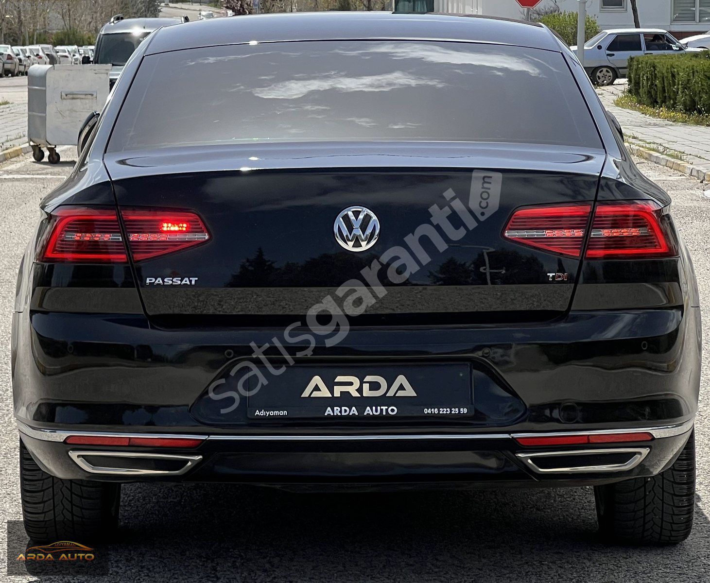 ARDA AUTO'DAN BOYASIZ PASSAT 1.6 TDI HİGHLİNE LED+DSG+İÇİ BEJ