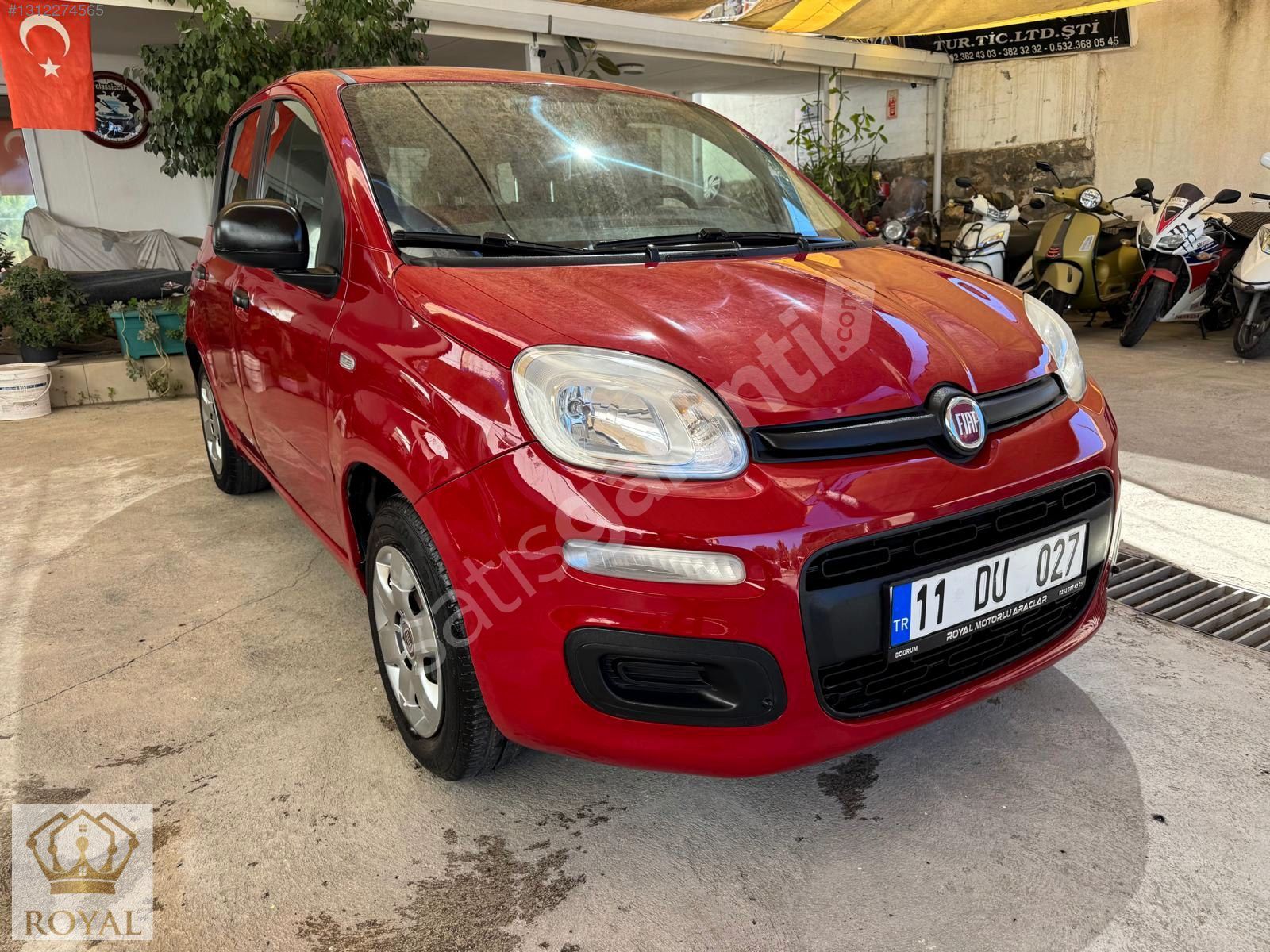 Royal Motorlu Araçlar dan 2017 Çıkışlı Değişensiz PANDA