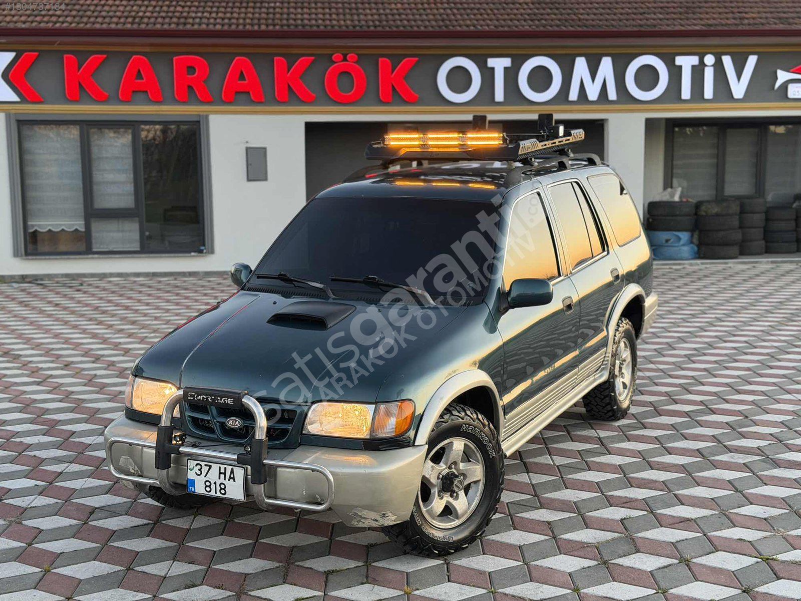 -KARAKÖK- 2000 KİA SPORTAGE 4X4 MT LASTİK/MANUEL HUB/LED BAR...