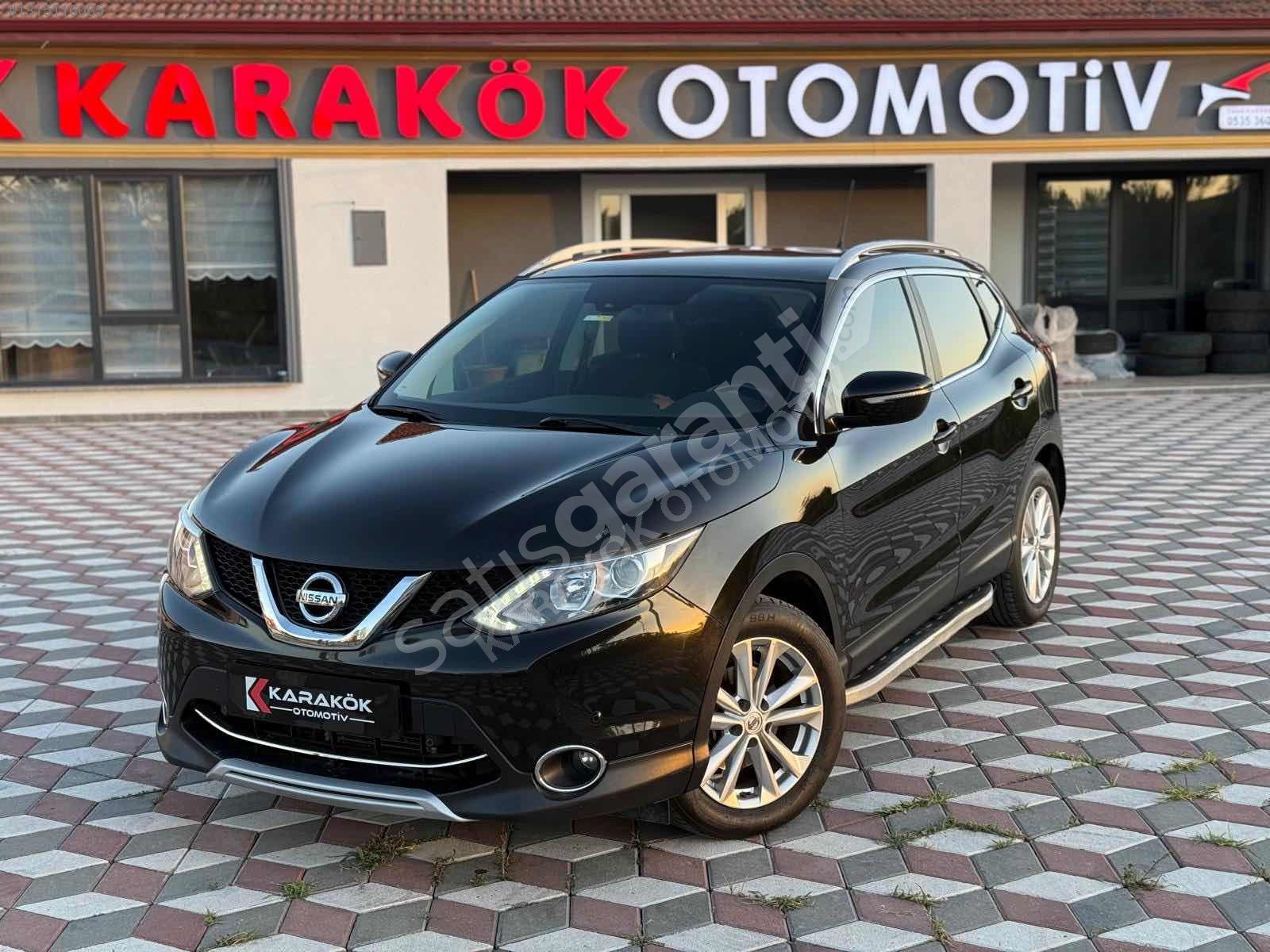 -KARAKÖK-HATASIZ BOYASIZ TRAMERSİZ CAM TAVAN OTOMATİK QASHQAİ