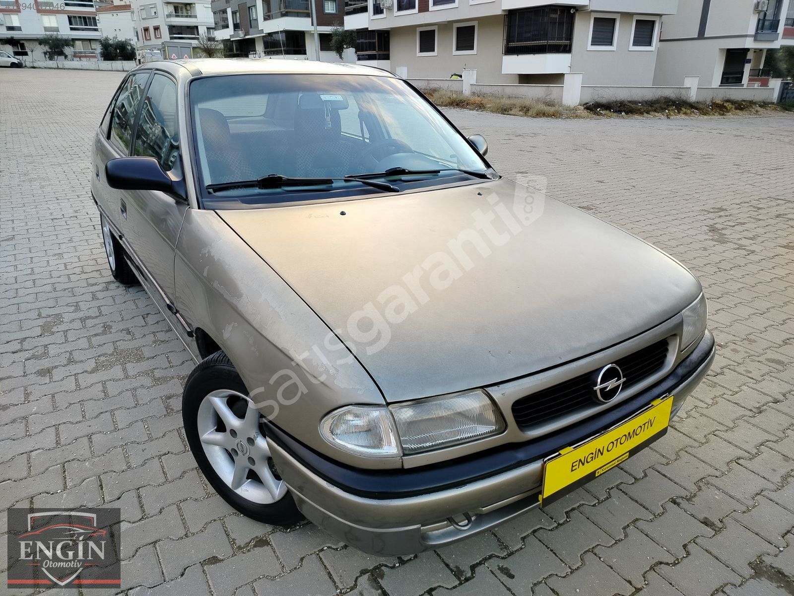 ENGİN OTOMOTİV'DEN KUSURSUZ TEMİZLİKTE OPEL ASTRA1.6 16V KLİMALI