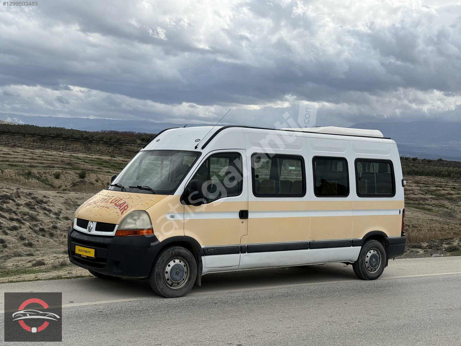 2006 Model Klimalı 13+1 Renault Master Minibüs