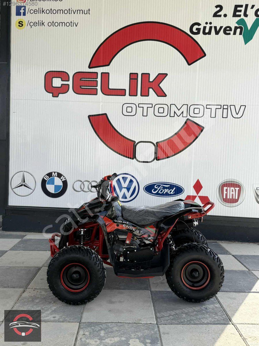 Çelik Otomotiv'den 2026 Model Enbest 49 CC Mini Çocuk ATV
