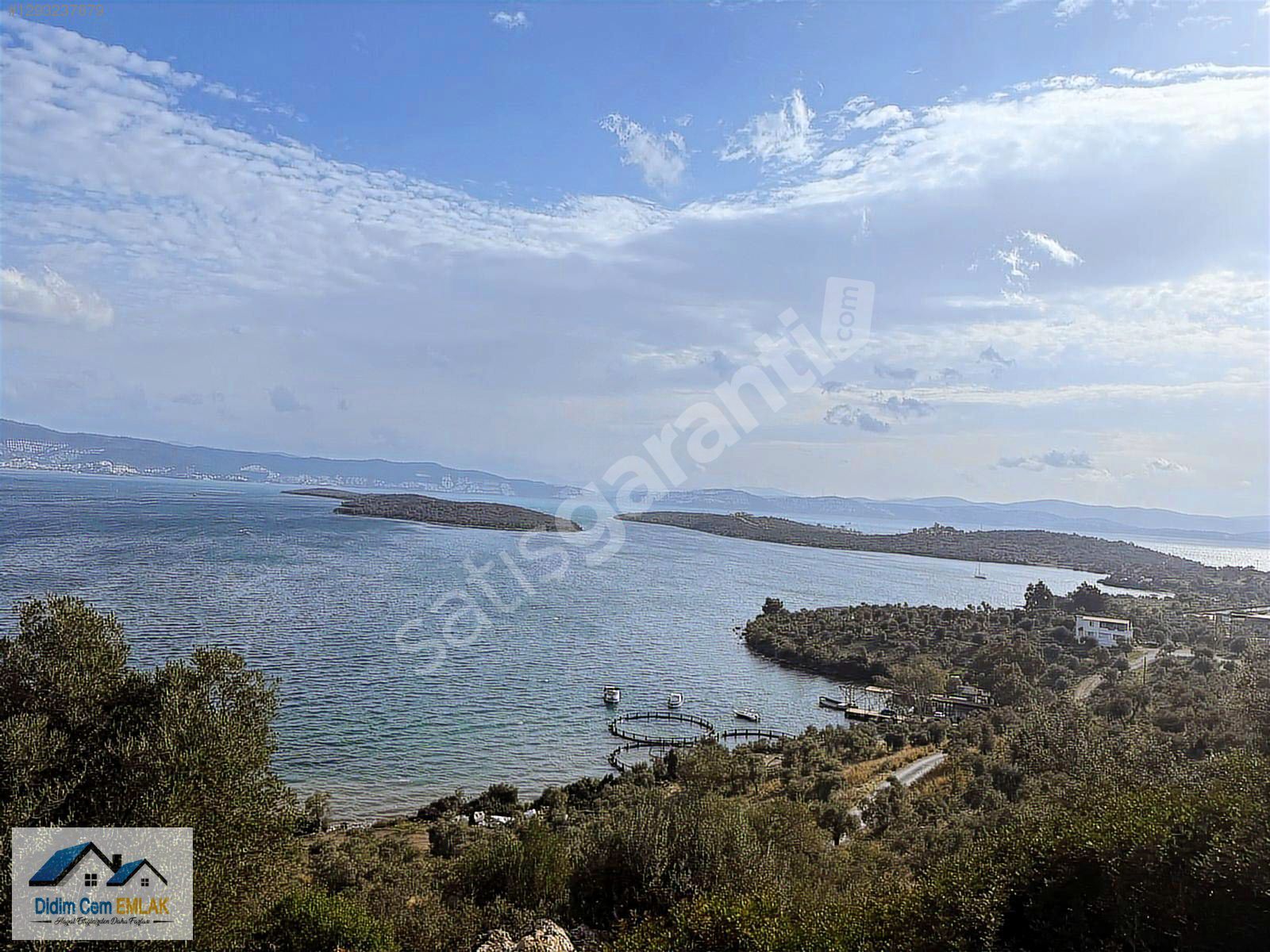 FULL DENİZ MANZARALI İMARLI SATILIK 340 M2 ARSA- ARAÇ TAKASI VAR