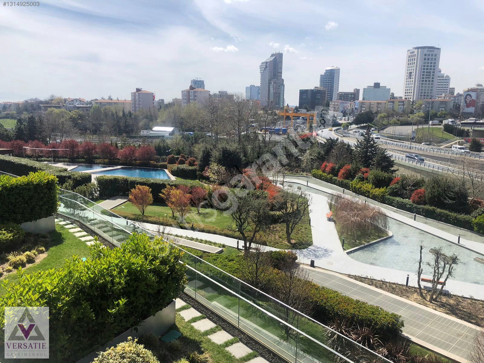 ZORLU CENTER TERAS EVLER SATILIK DENİZ MANZARALI 210M2 OFİS