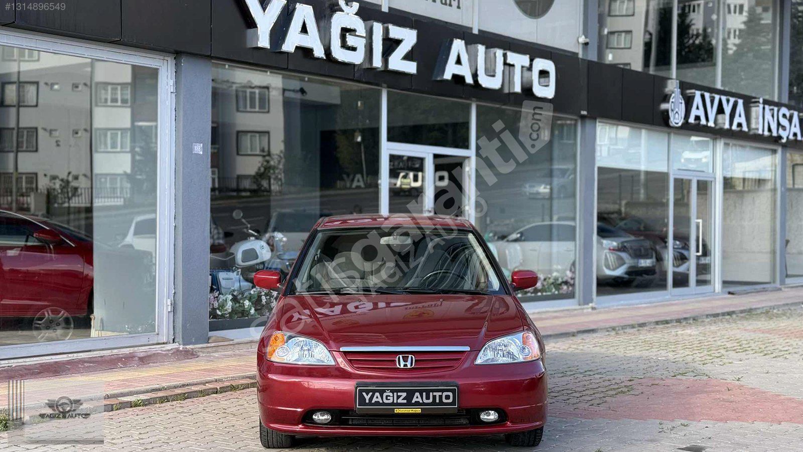 YAĞIZ AUTODAN 2001 model 1.6 vtec otomatik civic