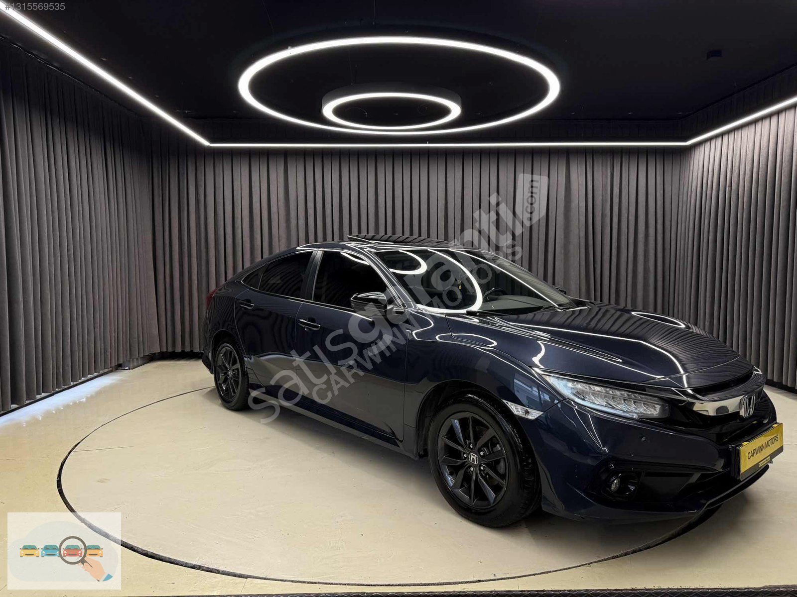 2021 HONDA CİVİC ECO ELEGANCE SUNROOF YETKİLİ SERVİS BAKIMLI !