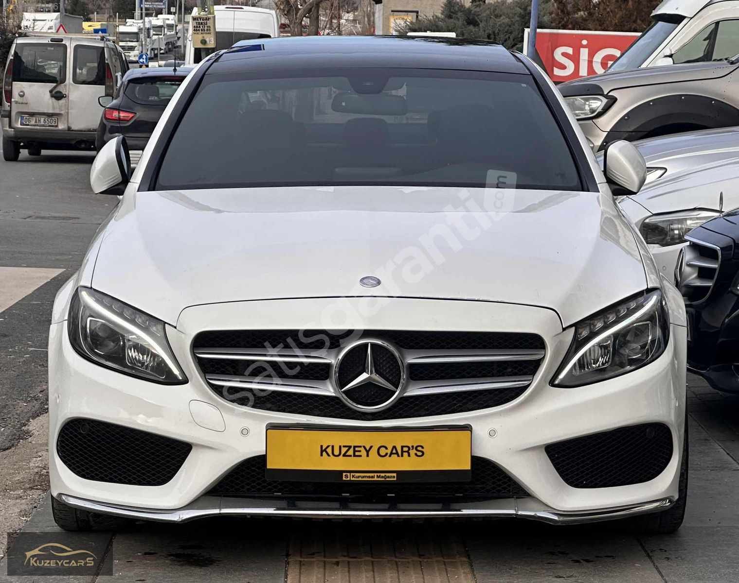 KUZEY CAR'S 2016 MERCEDES C200d AMG HATASIZ MASRAFISZ 258.000KM