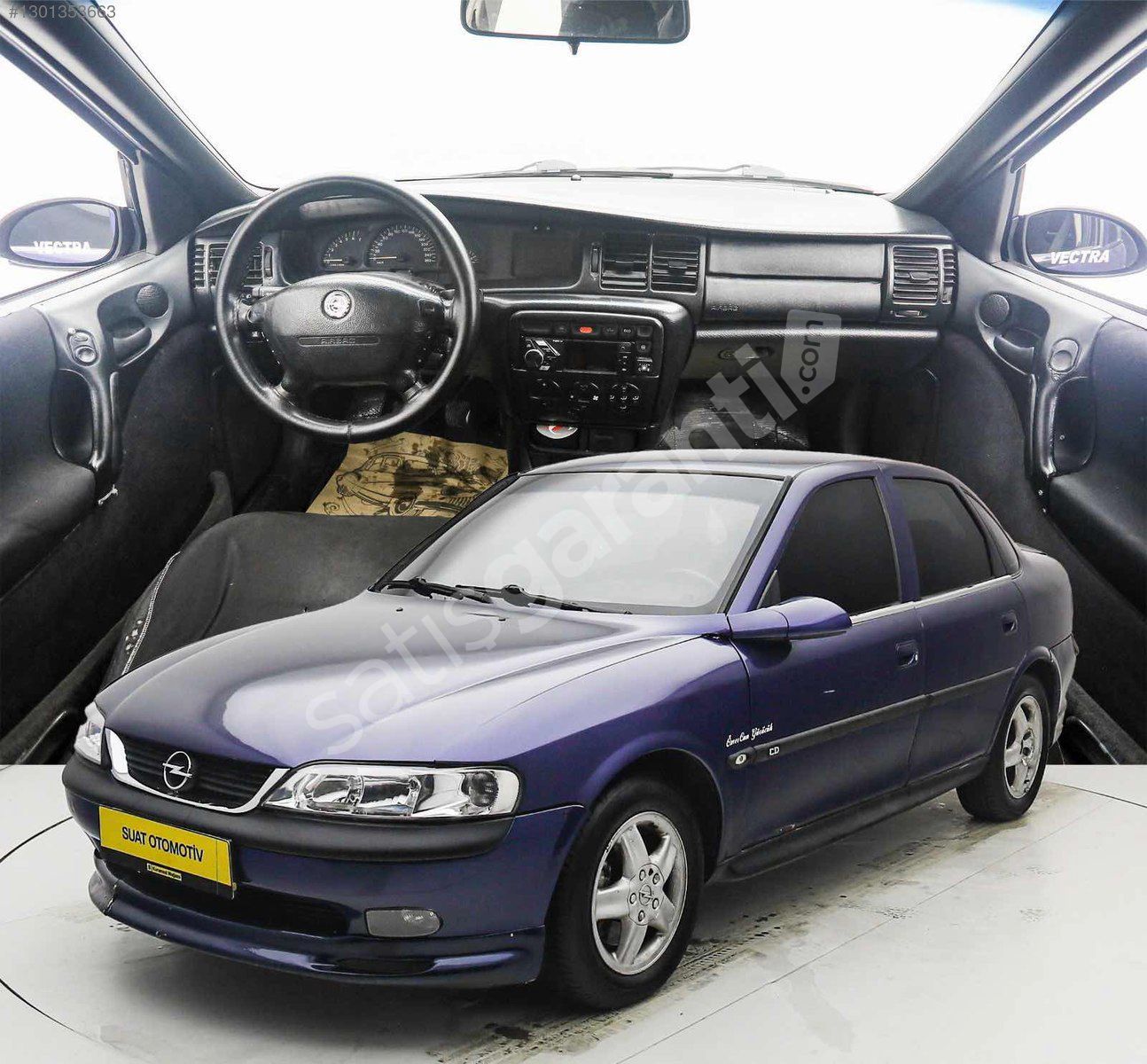 DÜŞÜK KM BAKIMLI 1997 OPEL VECTRA 2.0CD MUAYNE YENİ