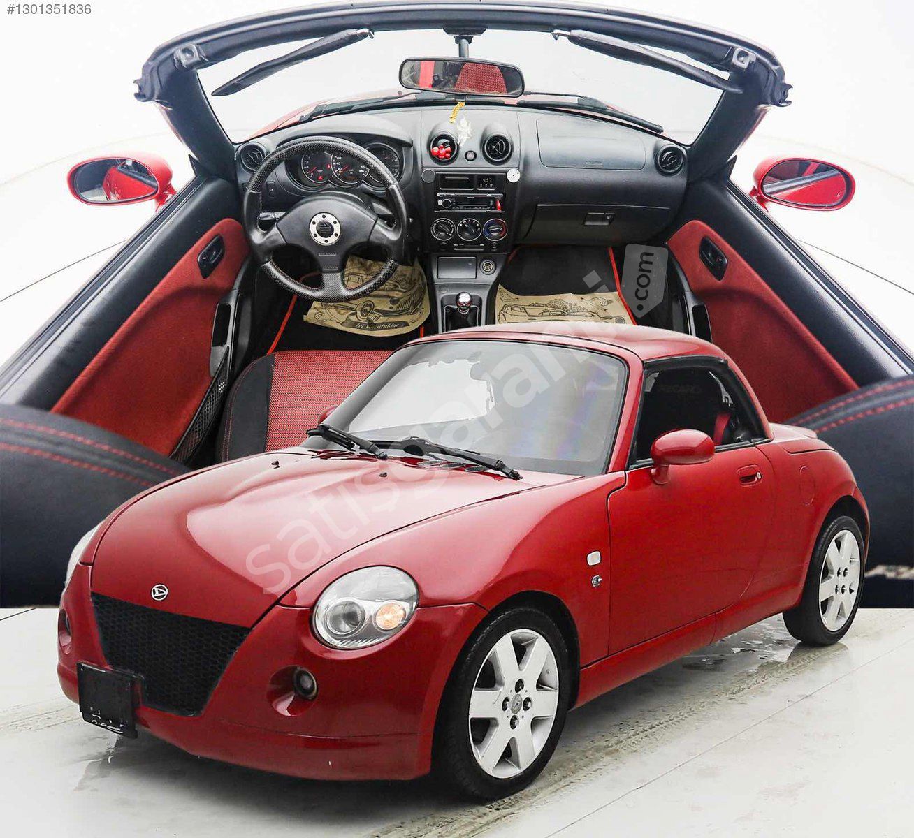 250.000₺ PEŞİN KALANI SENET 2007 DİAHATSU COPEN 1.3 SPORT CABRİO