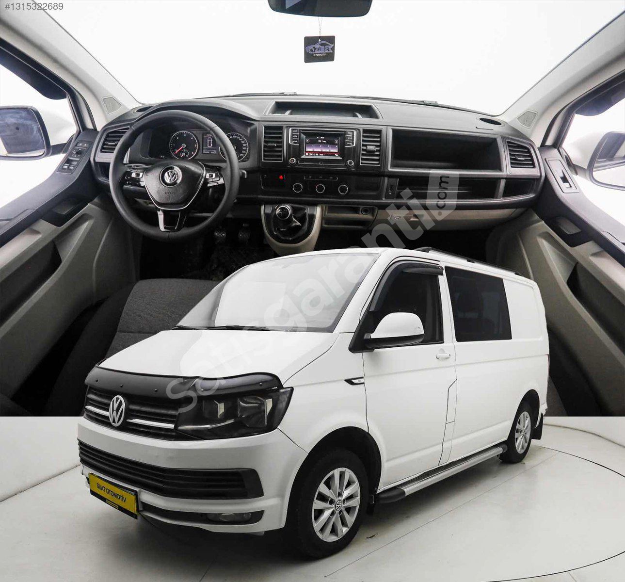 2018 VW TRANSPORTER 5+1 CİTYVAN 150HP 6 İLERİ KISA ŞASE