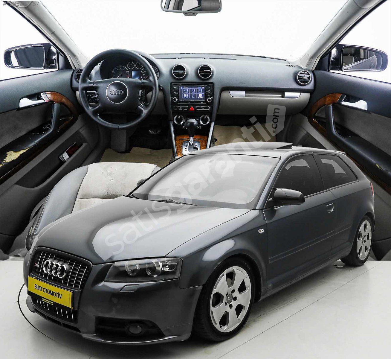 2004 AUDİ A3 İÇ DIŞ S-LİNE OTOMATİK VİTES TAVAN AÇILIR
