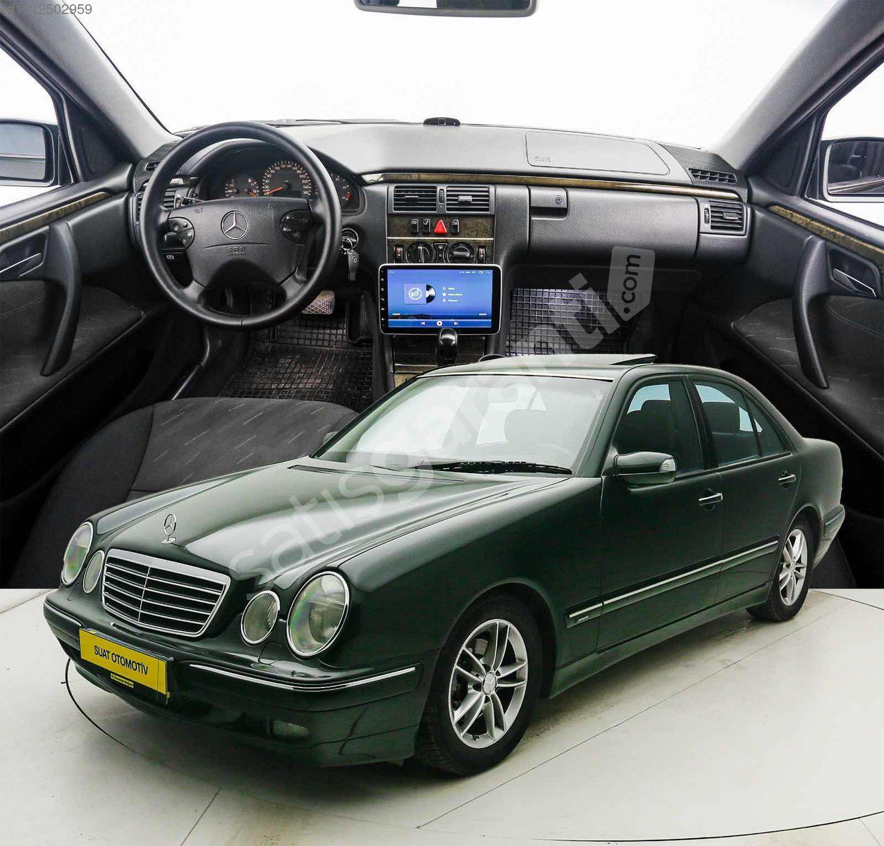 HATASIZ 2001 E220 CDİ AVANTGARDE EŞİ YOK YETKİLİ SERVİS BAKIMLI