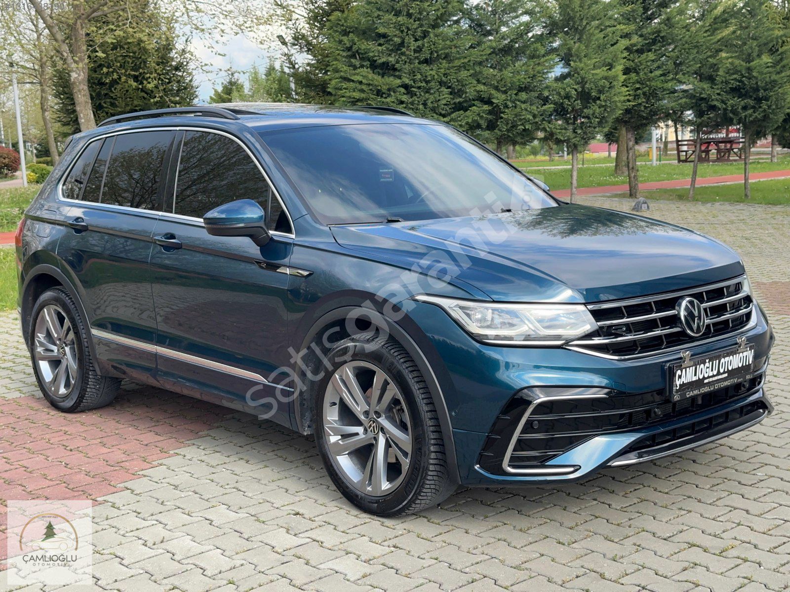 2020 TİGUAN 1.5 R-LİNE-HATASIZ-CAM TAVAN-DÜŞÜK KM-18 AY TAKSİT-