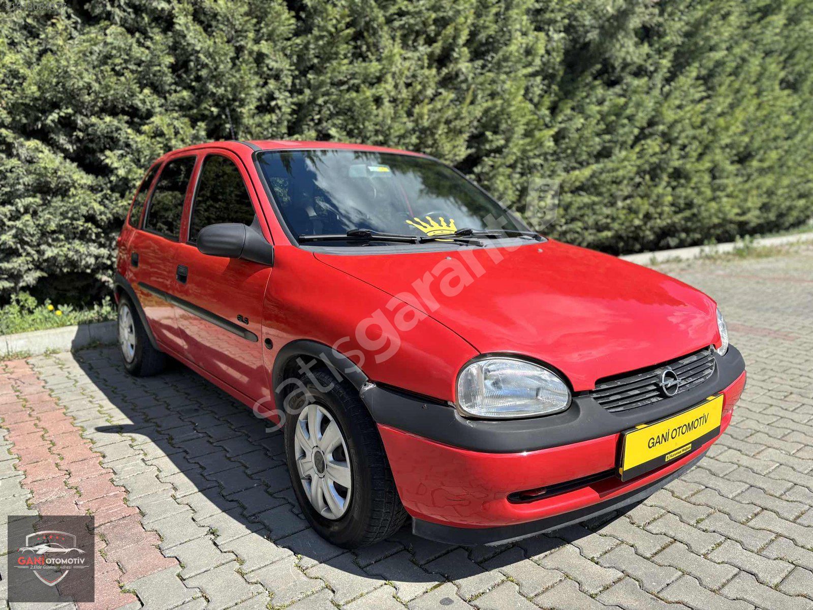 VADE+KREDİ+KREDİ KARTI 2000 OPEL CORSA 1.4 GLS KLİMALI