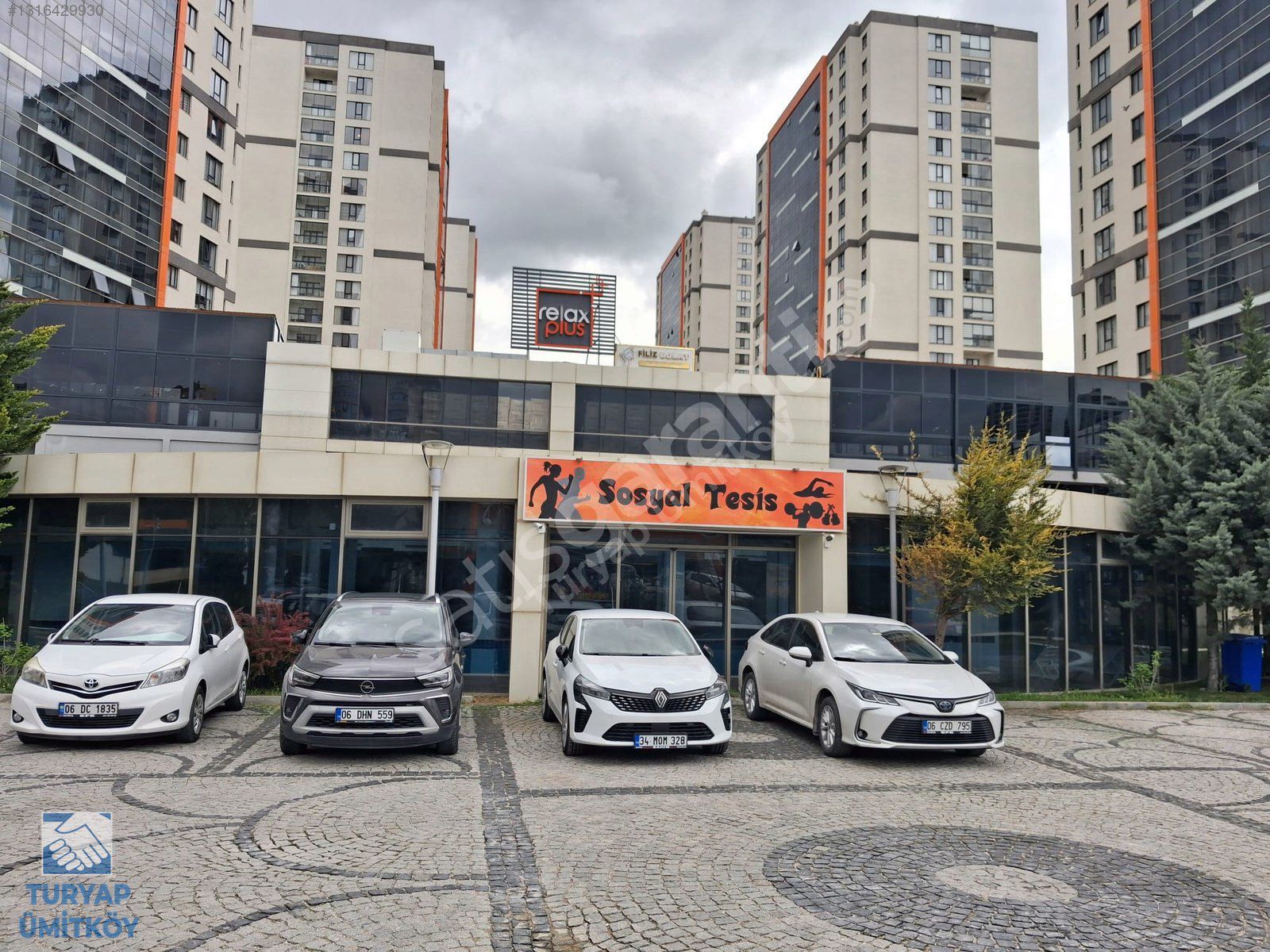 ALACAATLI RELAX PLUS'TA 17.KATTA,MANZARALI, EŞYALI KİRALIK 2+1