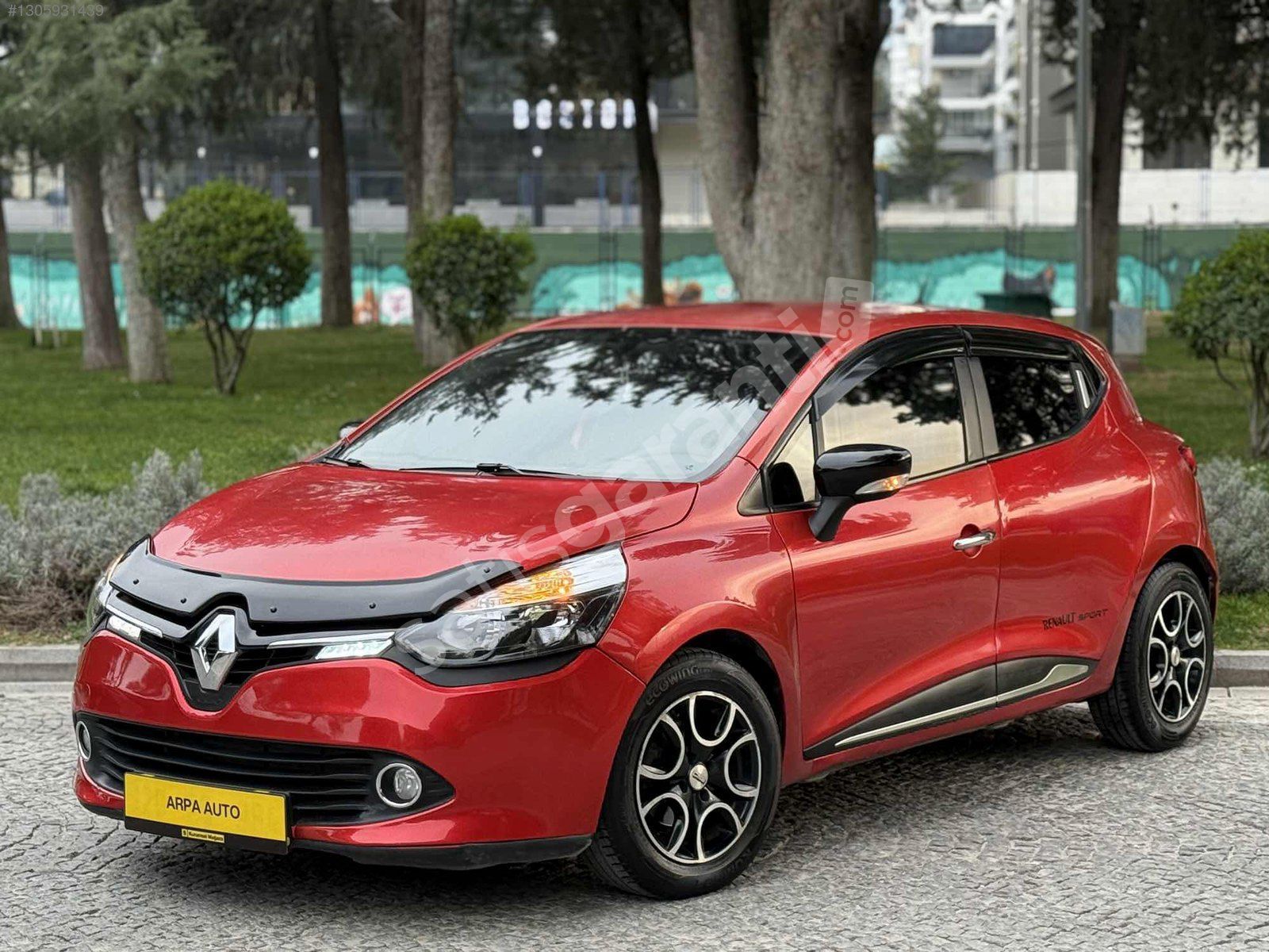 RENAULT CLİO 2015 1.5 DCİ DEĞİŞENSİZ 227.000 KM ALEV KIRMIZI