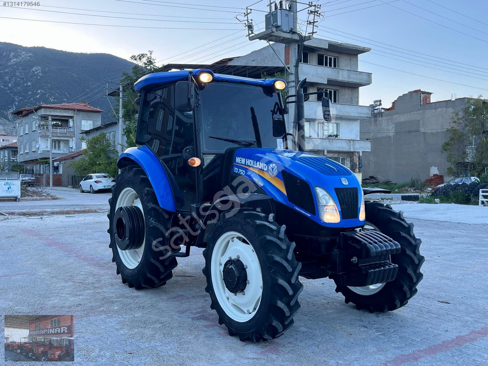 2019 NEW HOLLAND TD75D B.MASTER PS FULL+FULL 1600 SAATTE