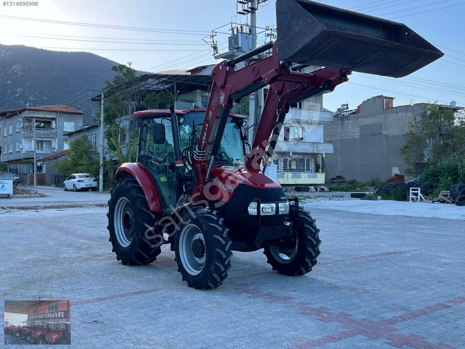 2017 CASE JX75C KABİN - KLİMA ORJİNAL SÖK - TAK KEPÇELİ