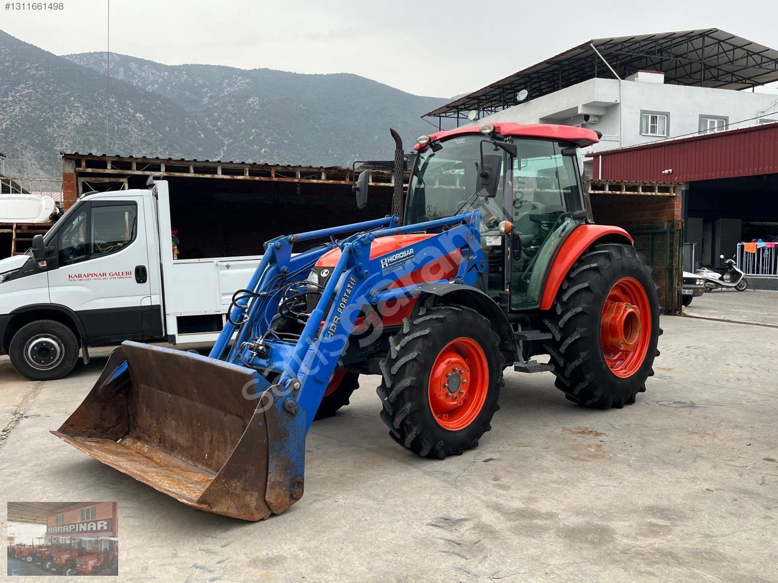 2012 KUBOTA M9540 K.KLİMA SÖK-TAK ÖN KEPÇELİ