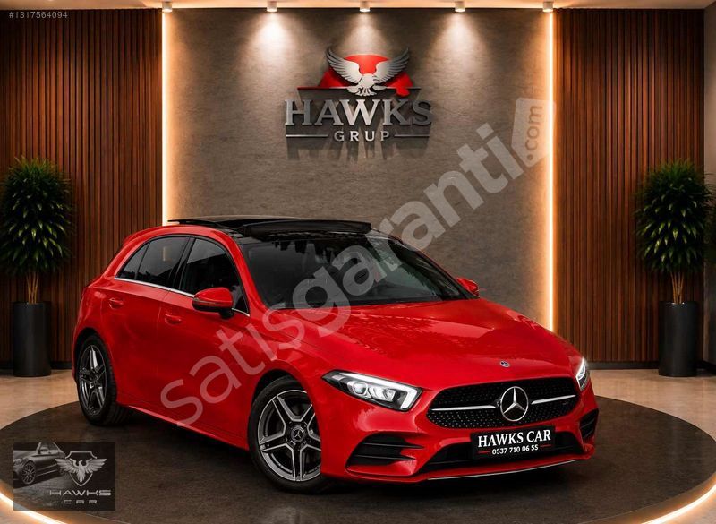 HAWKSCAR DAN 2019 ÇIKIŞLI A180d AMG / BAKIMLI / KIRMIZI / TAKAS