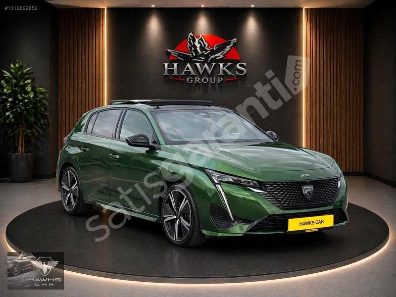 HAWKSCAR DAN 26 BİNDE SERVİS BAKIMLI 308 GT LANSMAN RENGİ .