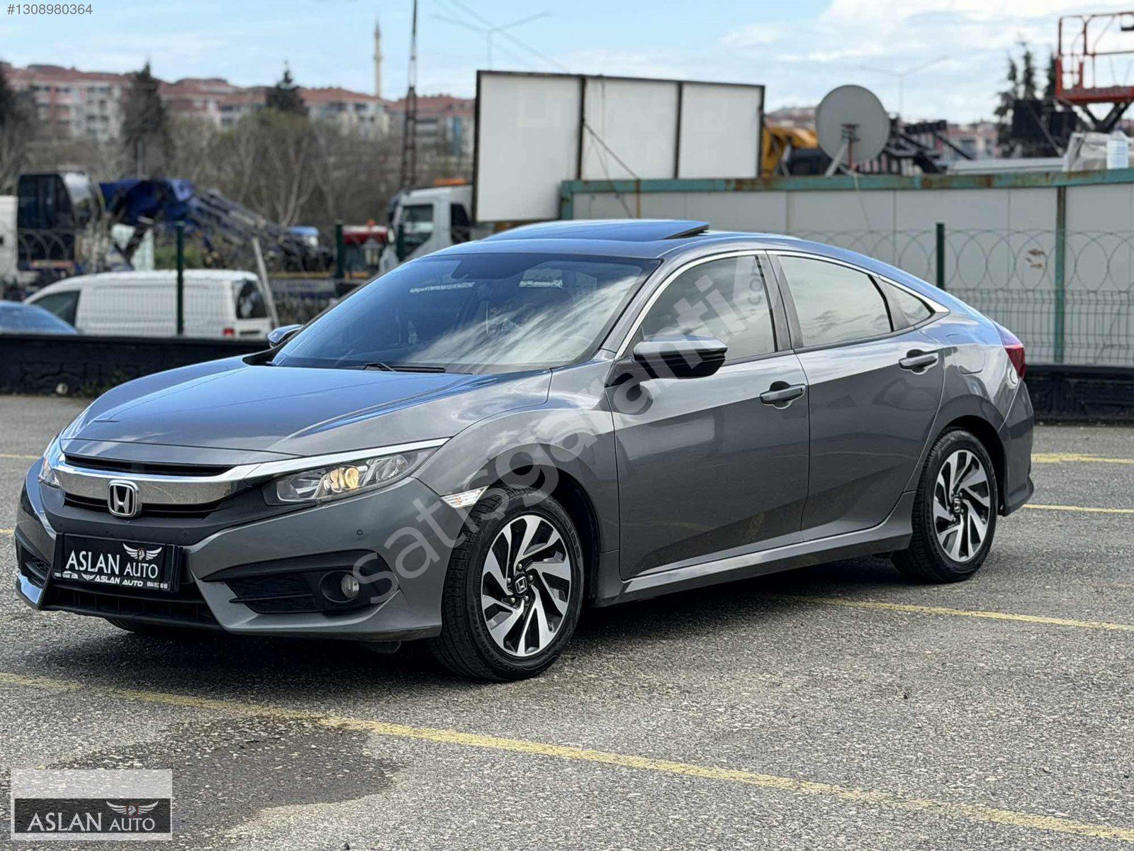 300.000 PEŞİNAT İLE 36 SENET İMKANI 2019 HATASIZ HONDA CİVİC 1.6