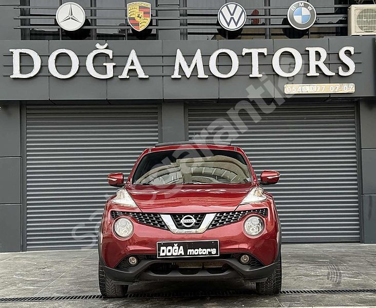 DOĞA MOTORS 2016 NISSAN JUKE 1.5 SKYPACK CAM TAVANLI BOYASIZ