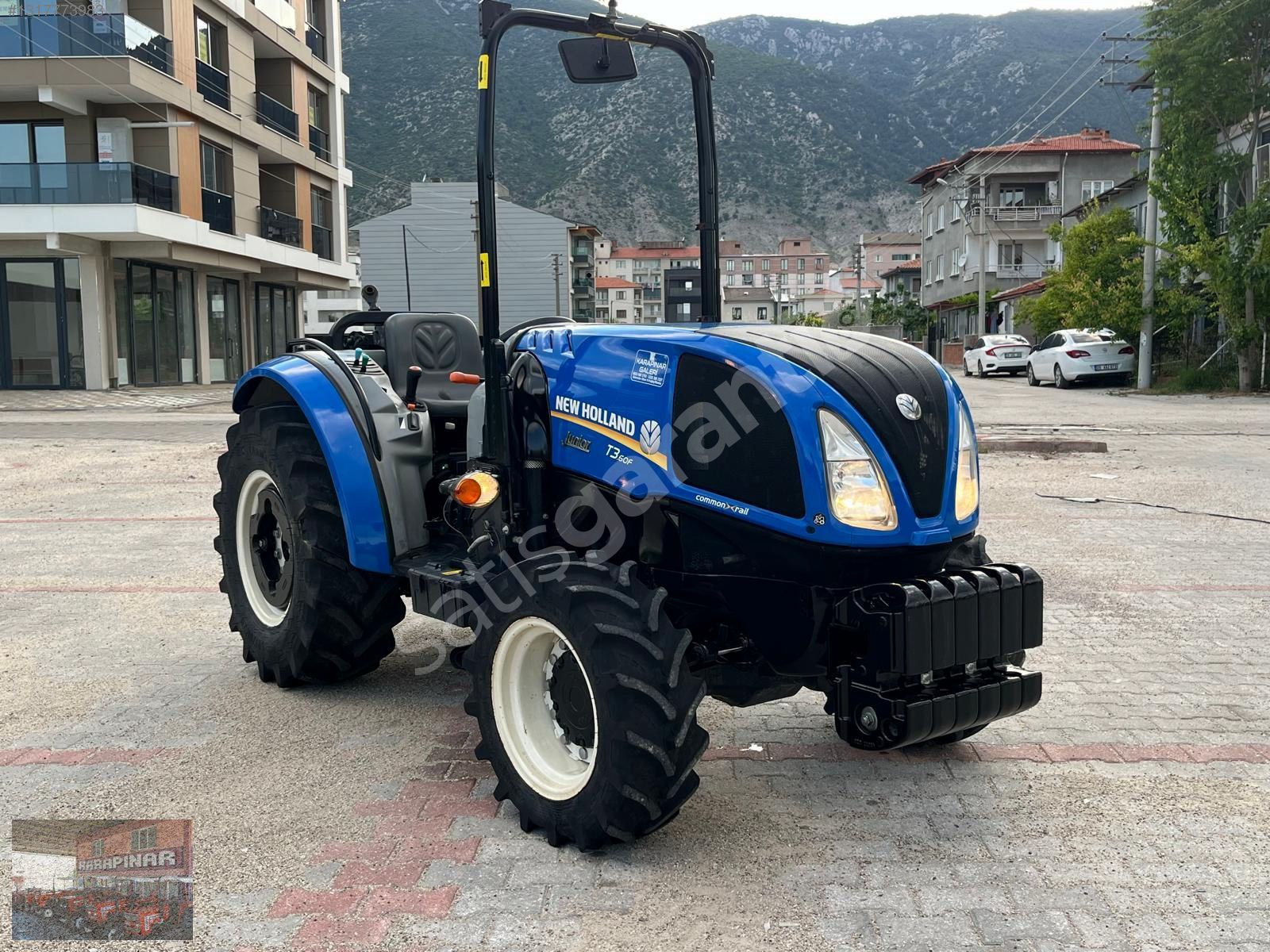 2022 NEW HOLLAND T3.60F BAHÇE SIFIR AYARINDA