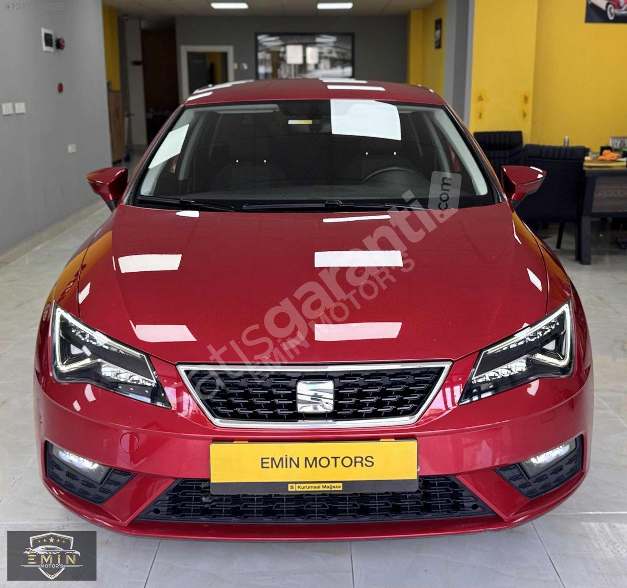 Emin Motors'dan Komple Servis Bakımlı Ateş Kırmızısı Seat Leon