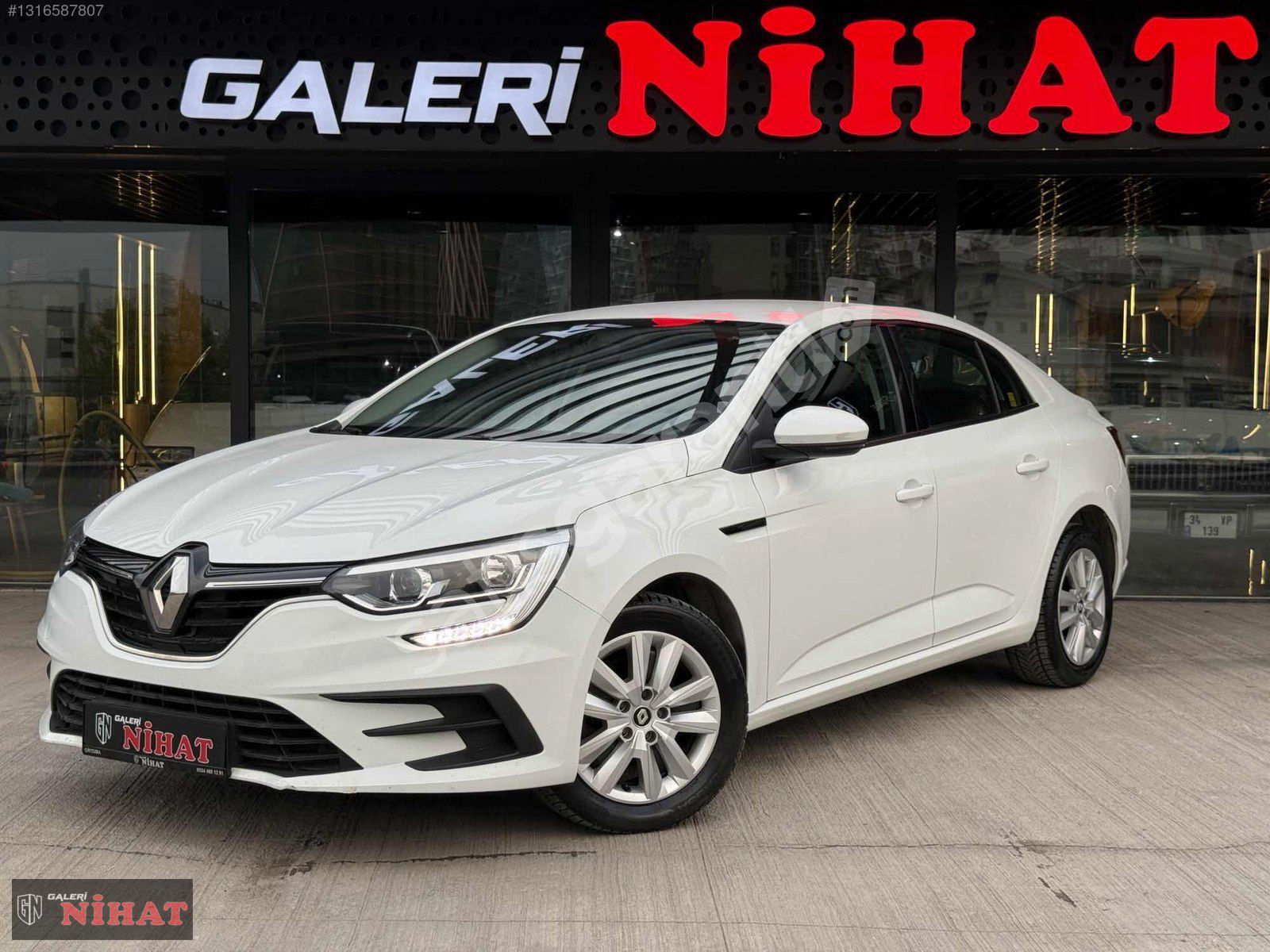 55.000KM HATASIZ,BOYASIZ - 2022 MEGANE 1.3 TCE - TESLA EKRAN