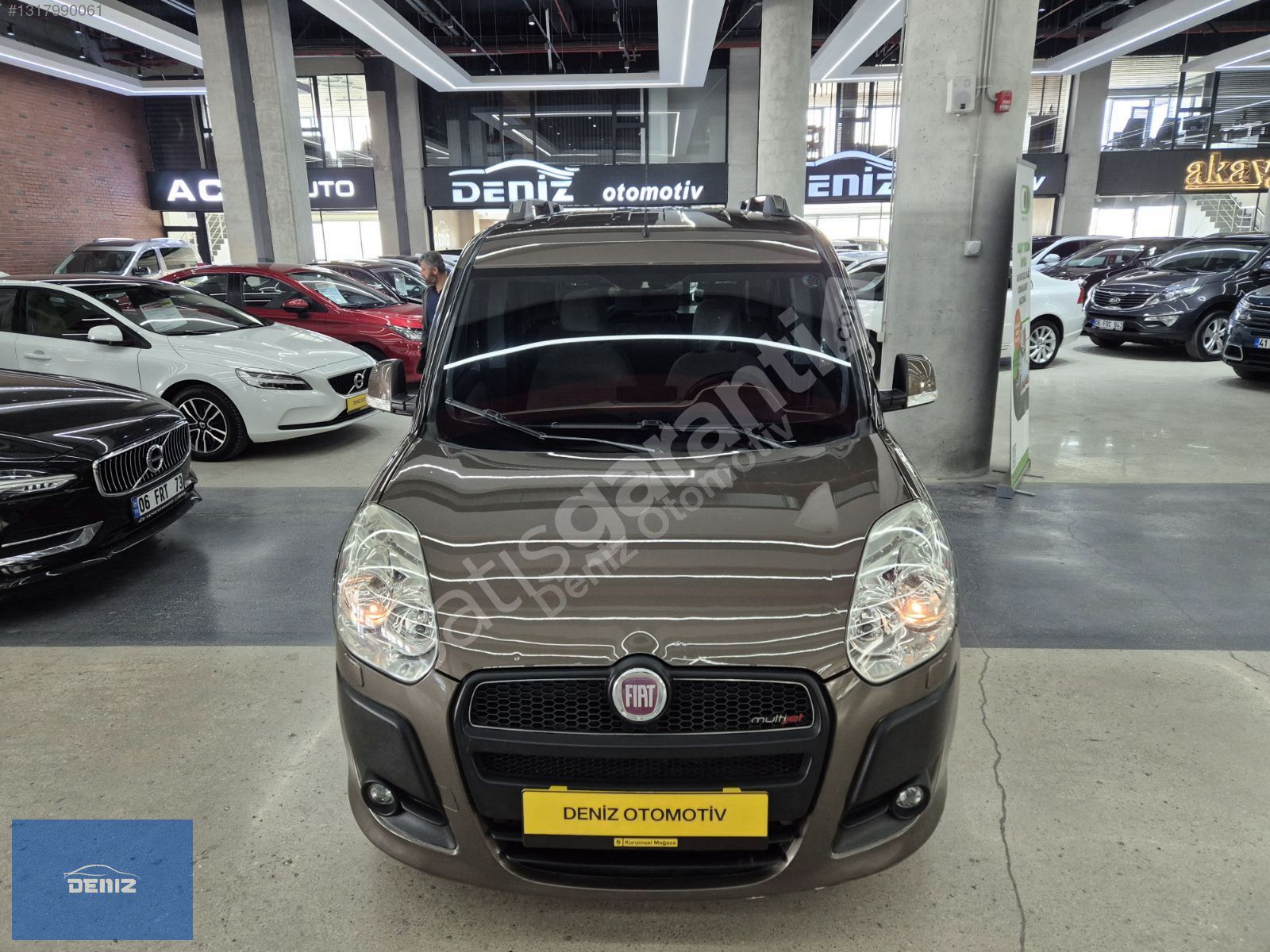 2012 YENİ BOYASIZ FIAT DOBLO 1.3 MULTIJET PREMIO 90 HP 181 BİNDE