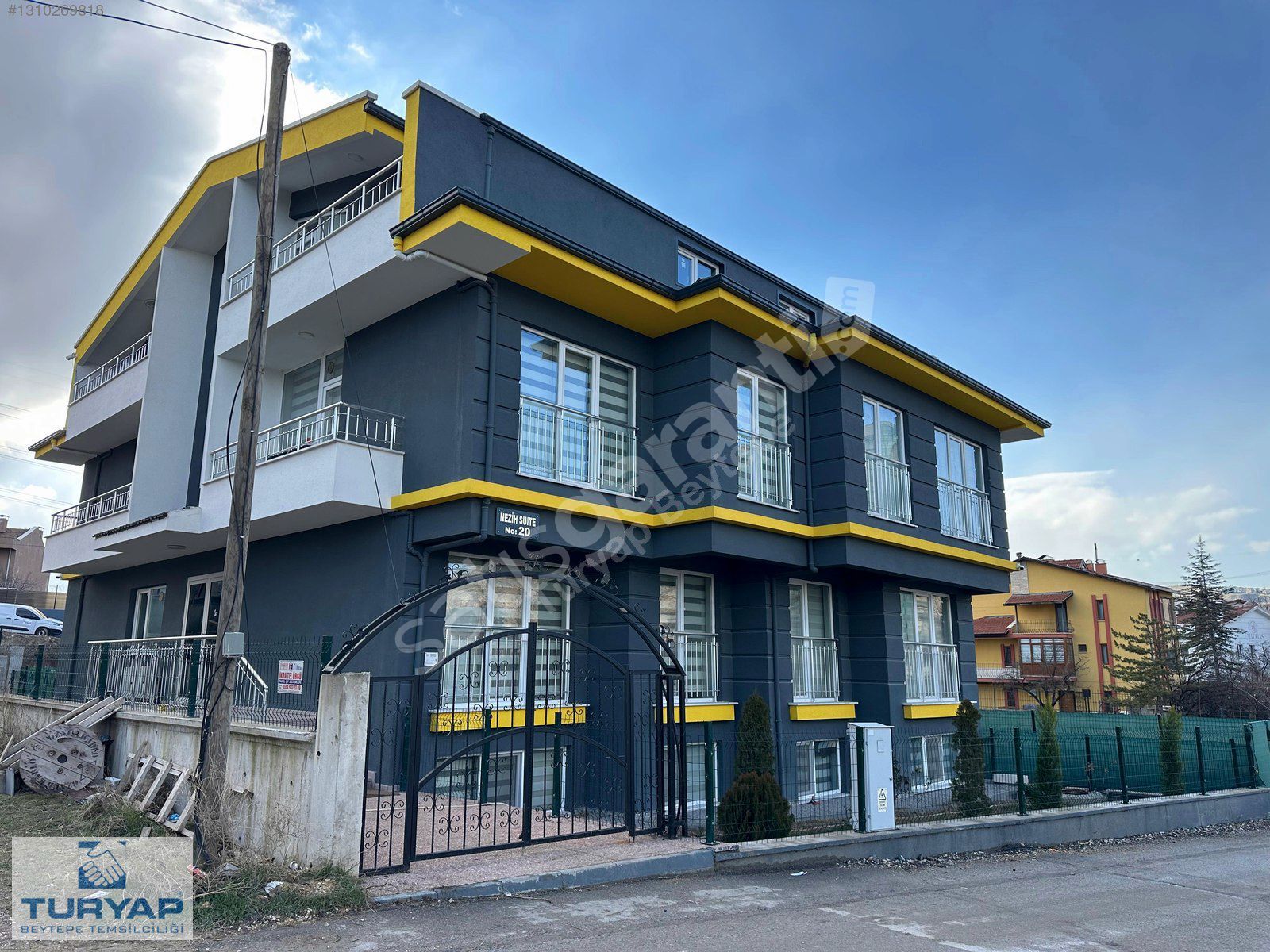 YAŞAMKENT'TE HERŞEY DAHİL 2.KAT / 45 M² 1+1 EŞYALI KİRALIK DAİRE