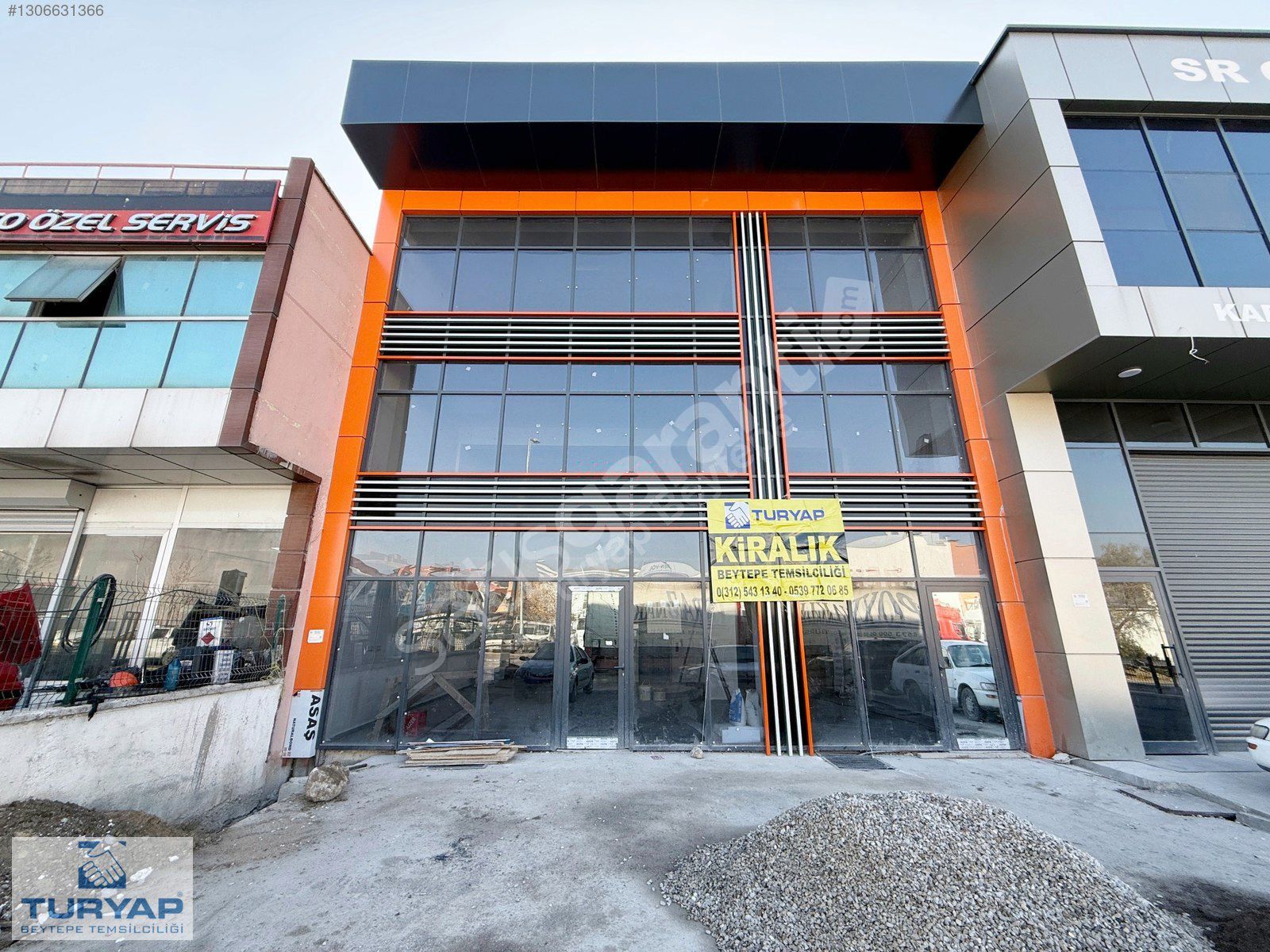 ABC PEUGEOT ARKASI YAPILI - ASANSÖRLÜ - 450 m² KİRALIK BİNA
