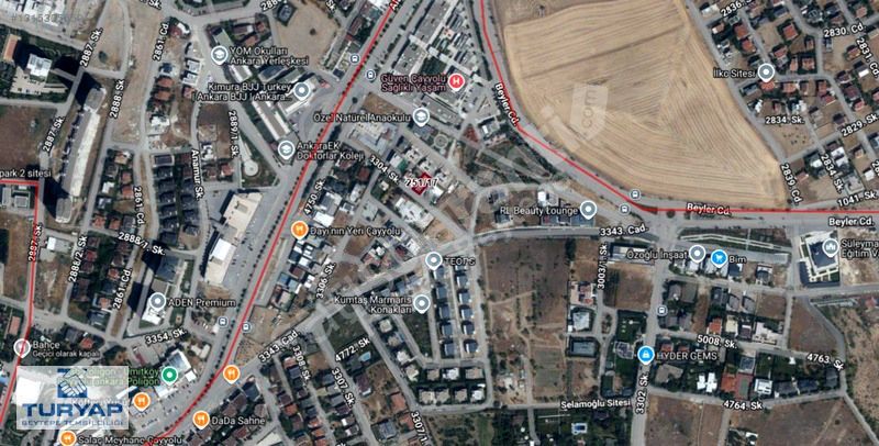 ÇAYYOLU GÜVEN HAST. ARKASI TEK TAPU KOTLU 303 m² SATILIK ARSA