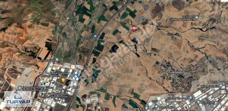 SÜPER KONUMDA ORGANİZE SANAYİ YAKINI 3.400 m2 SATILIK ARAZİ