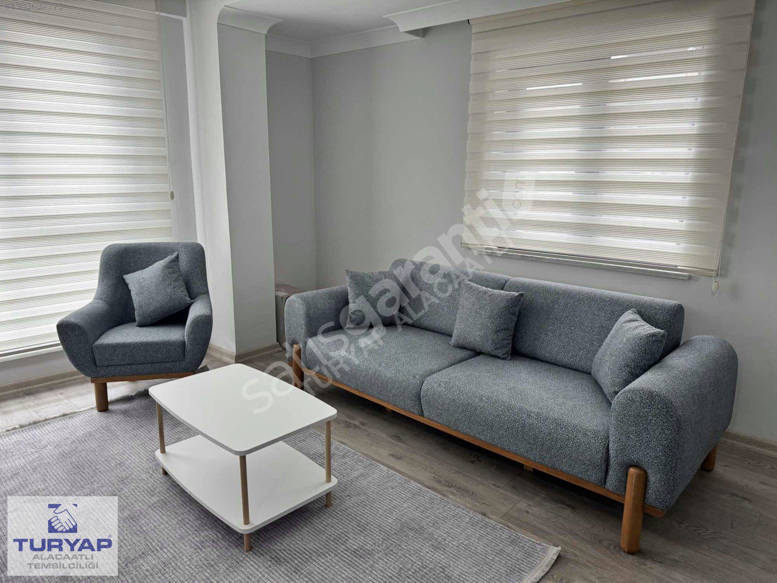 TURYAP'tan YAŞAMKENT MERKEZ DE SIFIR 1+1 MOBİLYALI HERŞEY DAHİL