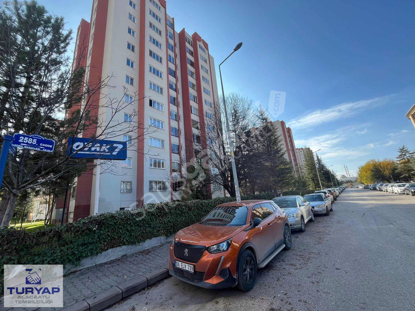 TURYAP tan OYAK 7 SİTESİ 3+1 KİRALIK ARCADIUM AVM YANI