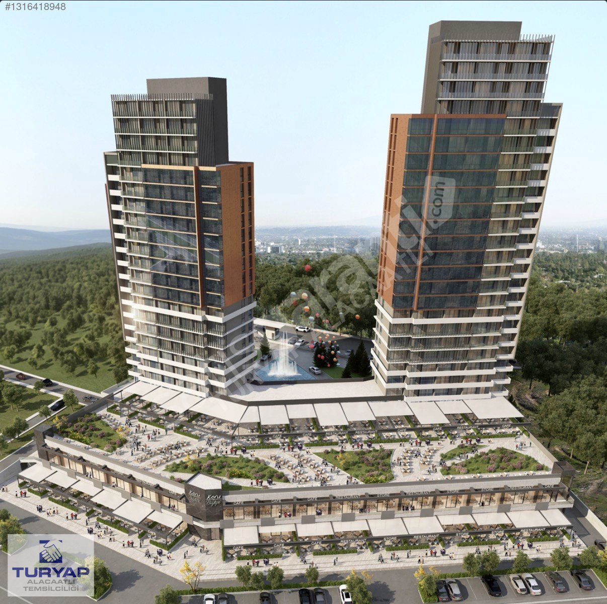 TURYAP'tan KORU BEYTEPE'de ANKARA MANZARALI 2+1 FIRSAT DAİRE