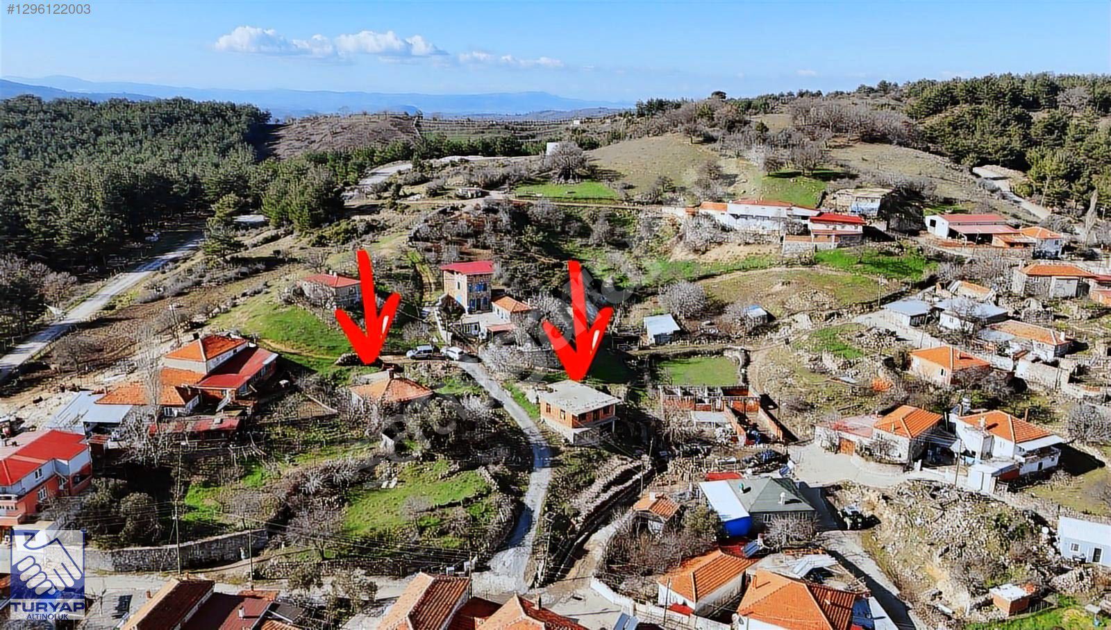 ÇANAKKALE AYVACIK KISACIK KÖYÜNDE 3 PARSEL SATILIK İMARLI ARSA