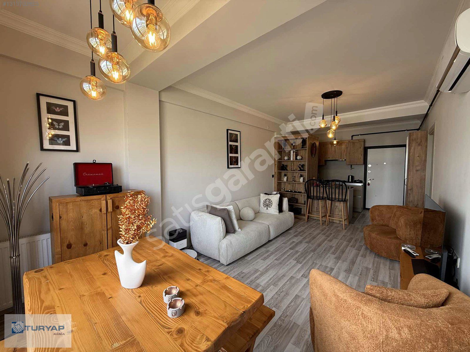 SEYREKTE HAVUZLU SİTEDE SATILIK 1+1 DAİRE