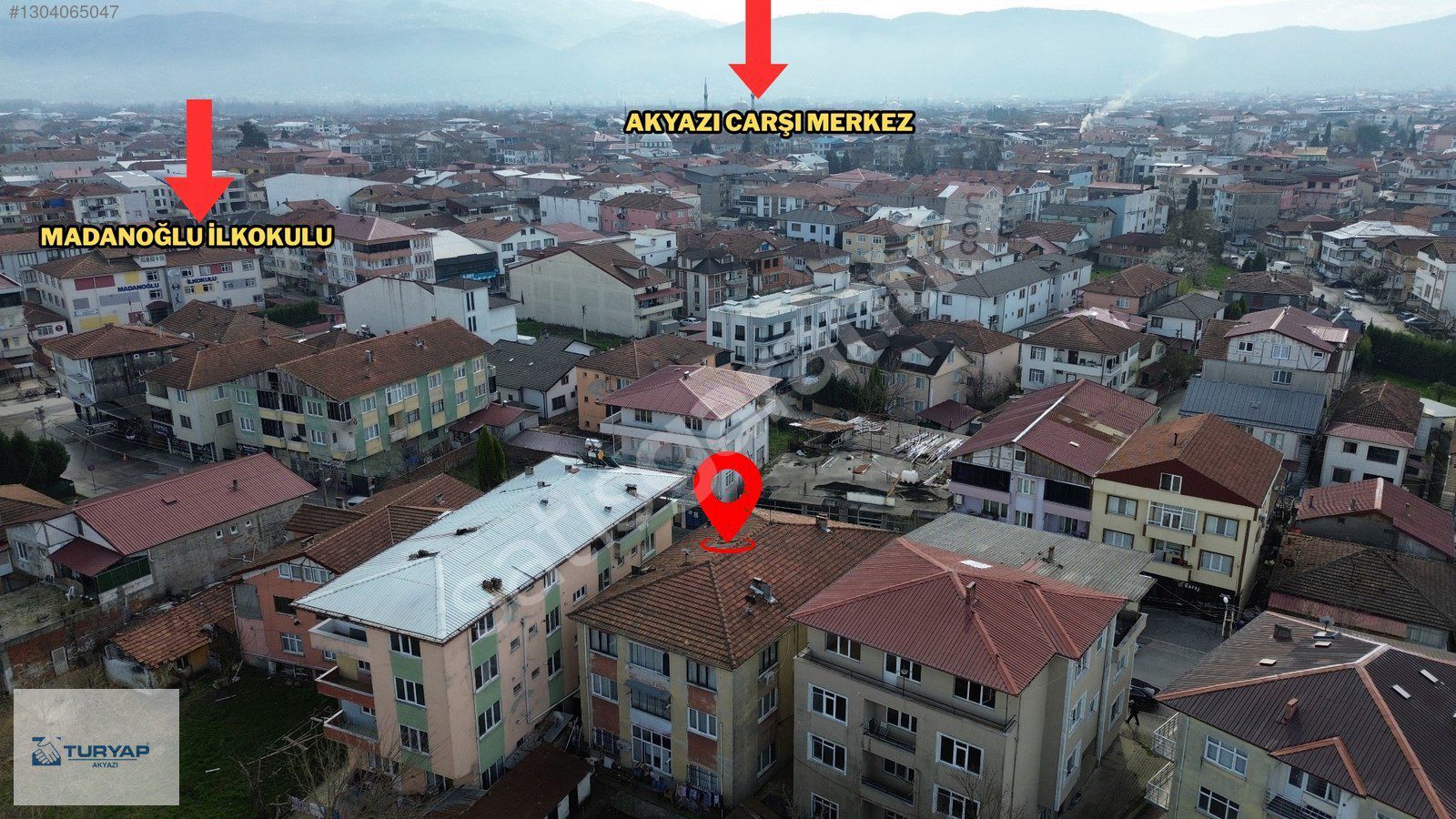 TURYAP AKYAZI'dan ÖMERCİKLERİN MERKEZİNDE SATILIK 2+1 DAİRE