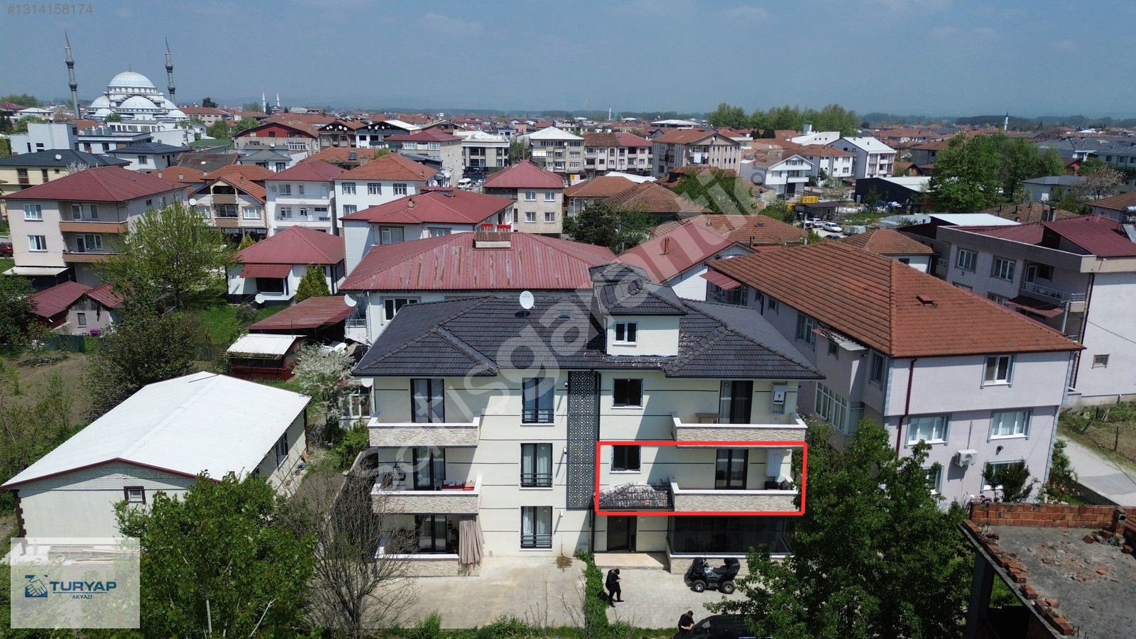 TURYAP AKYAZI'dan YUNUS EMRE MH.'de SATILIK EŞYALI 1+1 DAİRE