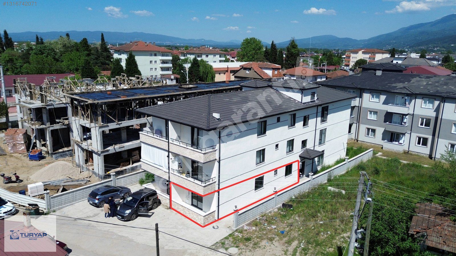 TURYAP AKYAZI'dan YENİ MAHALLEDE İSKANLI SATILIK 2+0 DAİRE