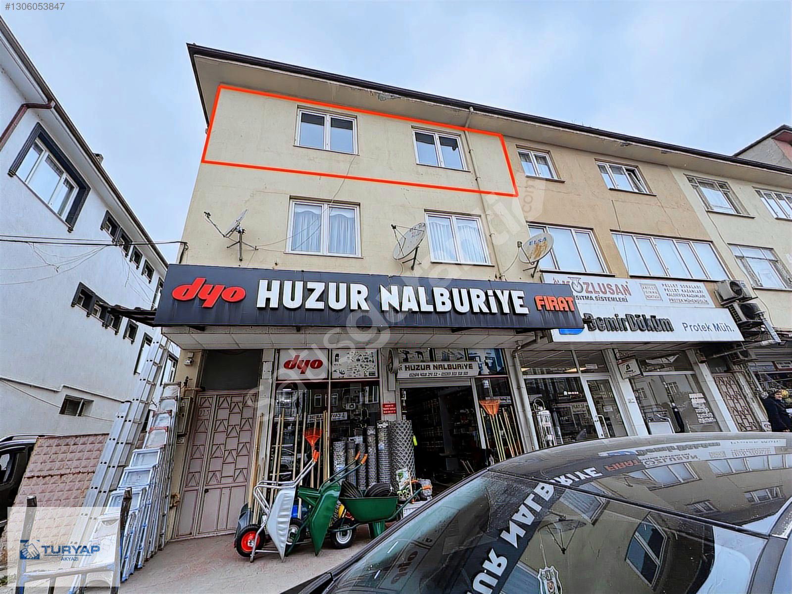 TURYAP AKYAZI'dan ÇARŞI MERKEZDE 3+1 KİRALIK DAİRE