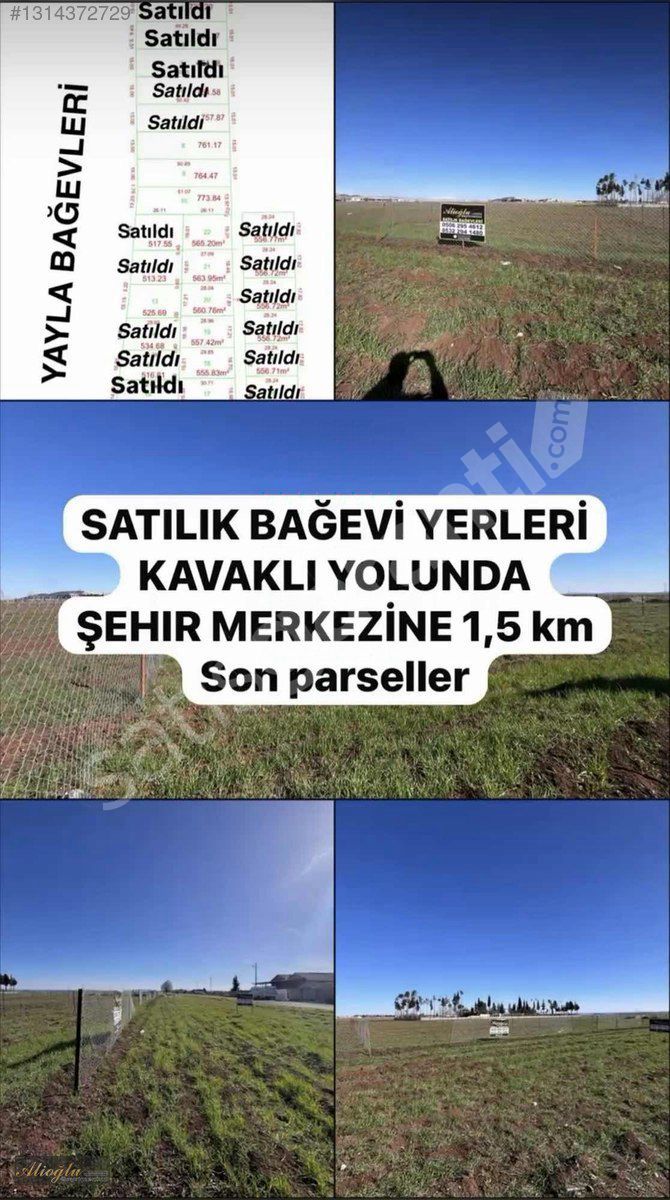 Satılık Bağevi yeri Mücavir alan