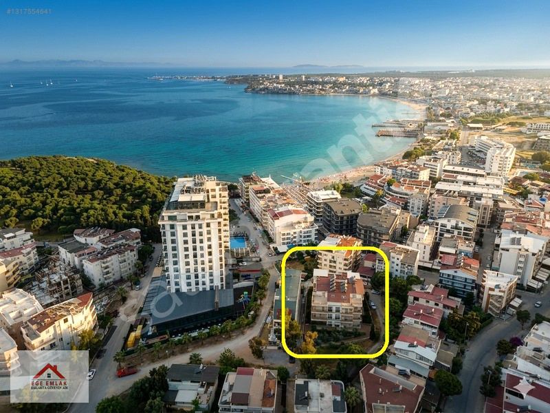 Ege Emlak Didim'de Altınkum'da, Kapalı Otoparklı & Asansörlü 2+1